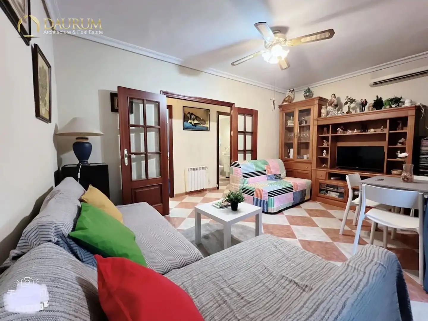 Sala de estar de Piso en venta en Sevilla con Aire acondicionado, Calefacción y Terraza