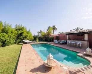 Garden of House or chalet to rent in Marbella  with Air Conditioner, Terrace and Swimming Pool