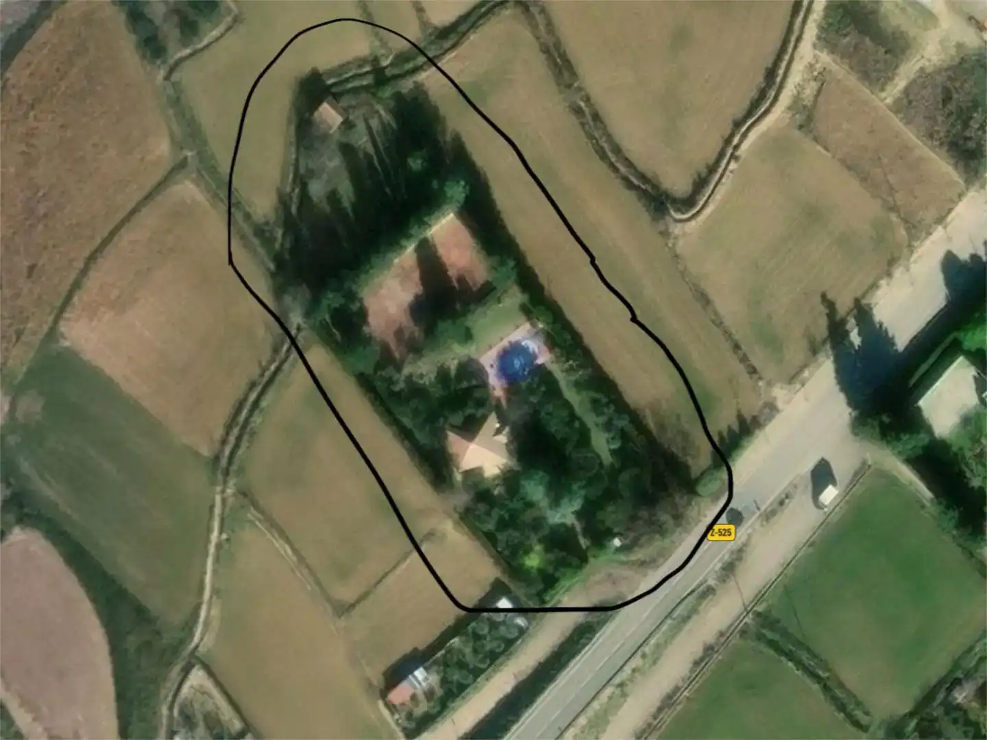 Finca rústica en venda en Pedrola amb Jardí privat, Piscina i Moblat