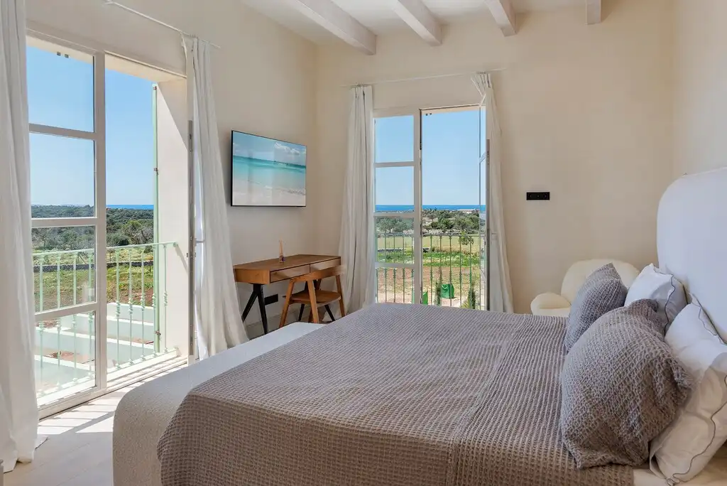 Habitación de Finca rústica en venta en Santanyí con Aire acondicionado, Calefacción y Jardín privado
