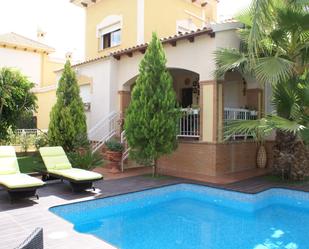 Swimming pool of House or chalet to rent in  Murcia Capital  with Air Conditioner, Terrace and Swimming Pool