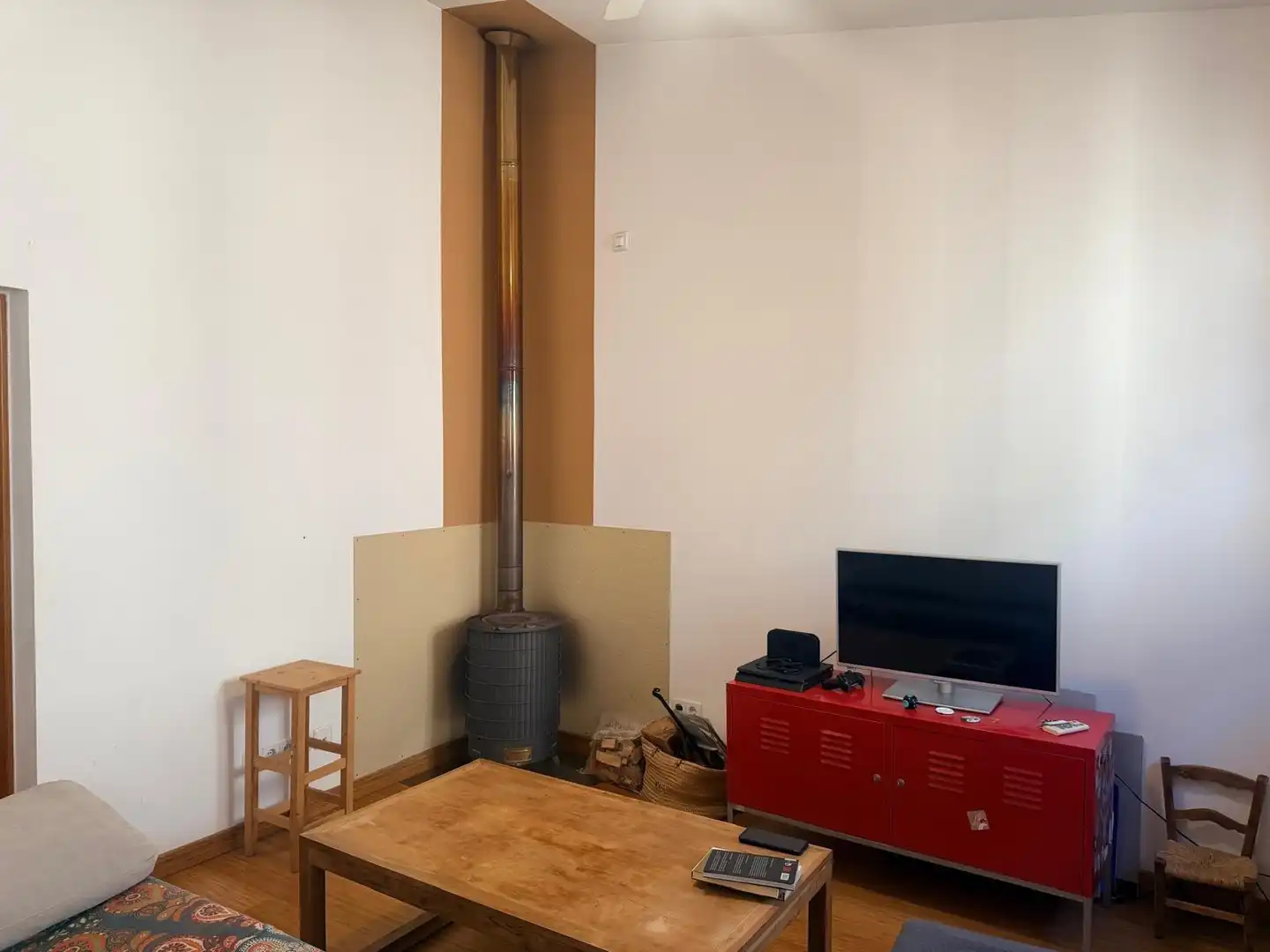 Sala de estar de Ático en venta en  Palma de Mallorca con Calefacción, Parquet y Terraza