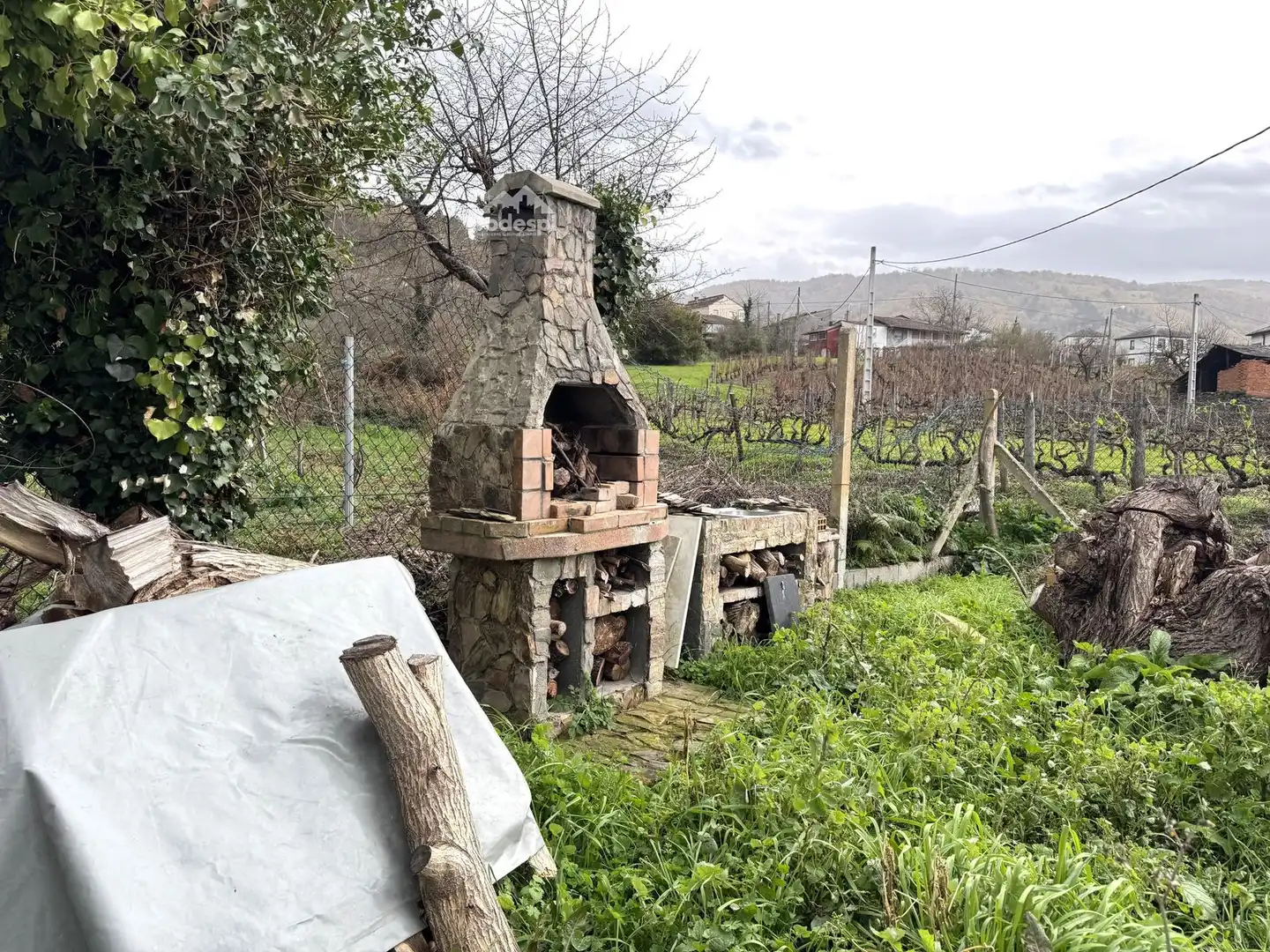 Jardín de Casa o chalet en venta en A Teixeira  con Trastero y Amueblado
