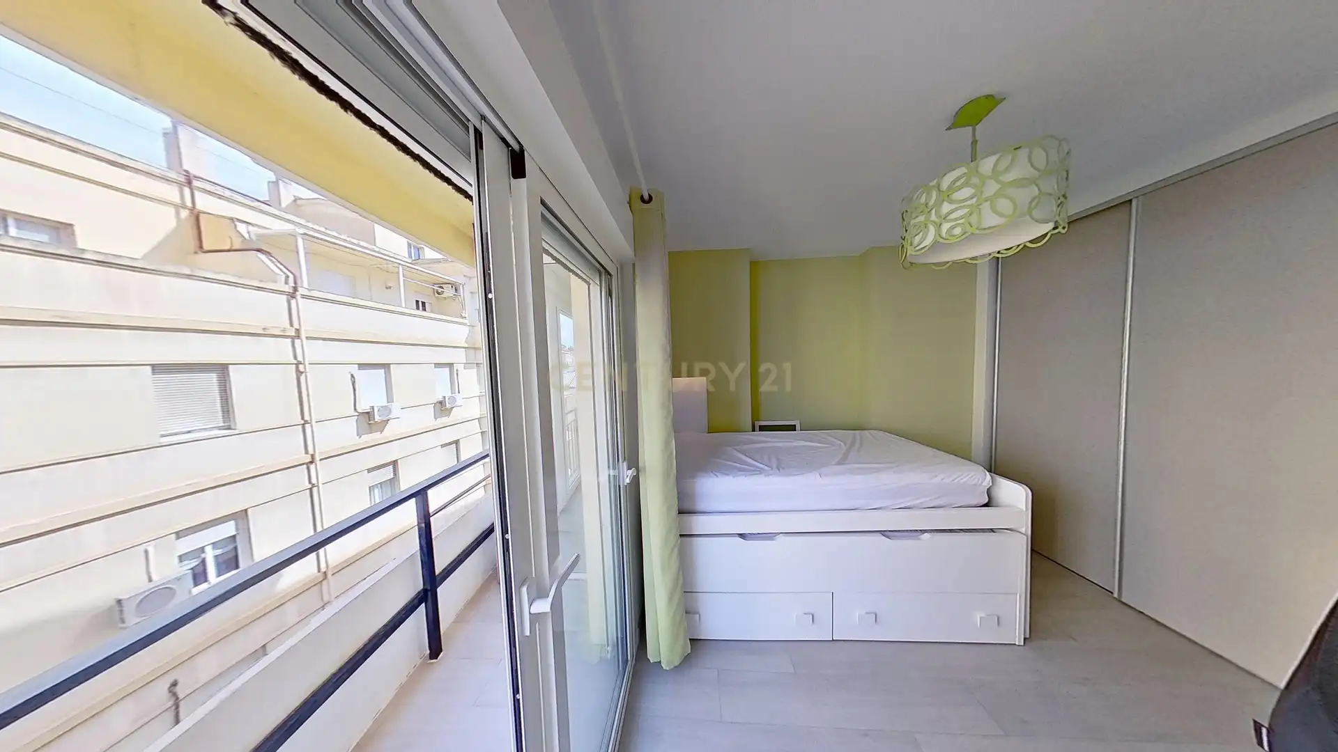 Habitación de Apartamento de alquiler en Málaga con Aire acondicionado, Horno y Lavadora