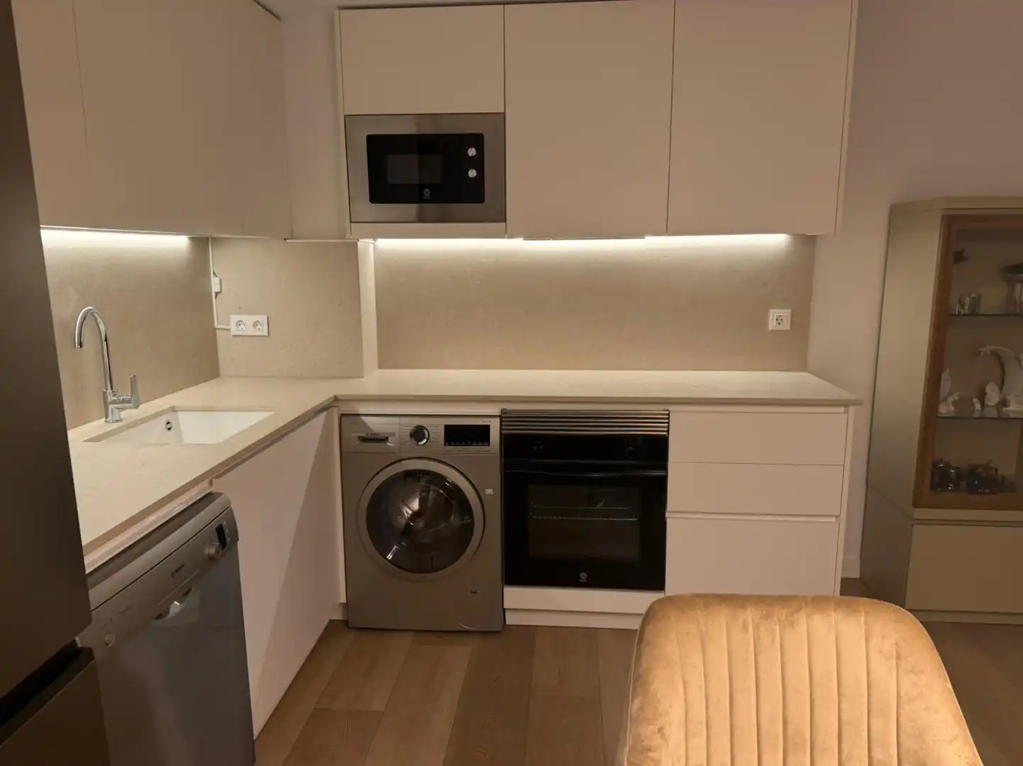 Cocina de Piso en venta en El Puig de Santa Maria con Aire acondicionado, Calefacción y Jardín privado