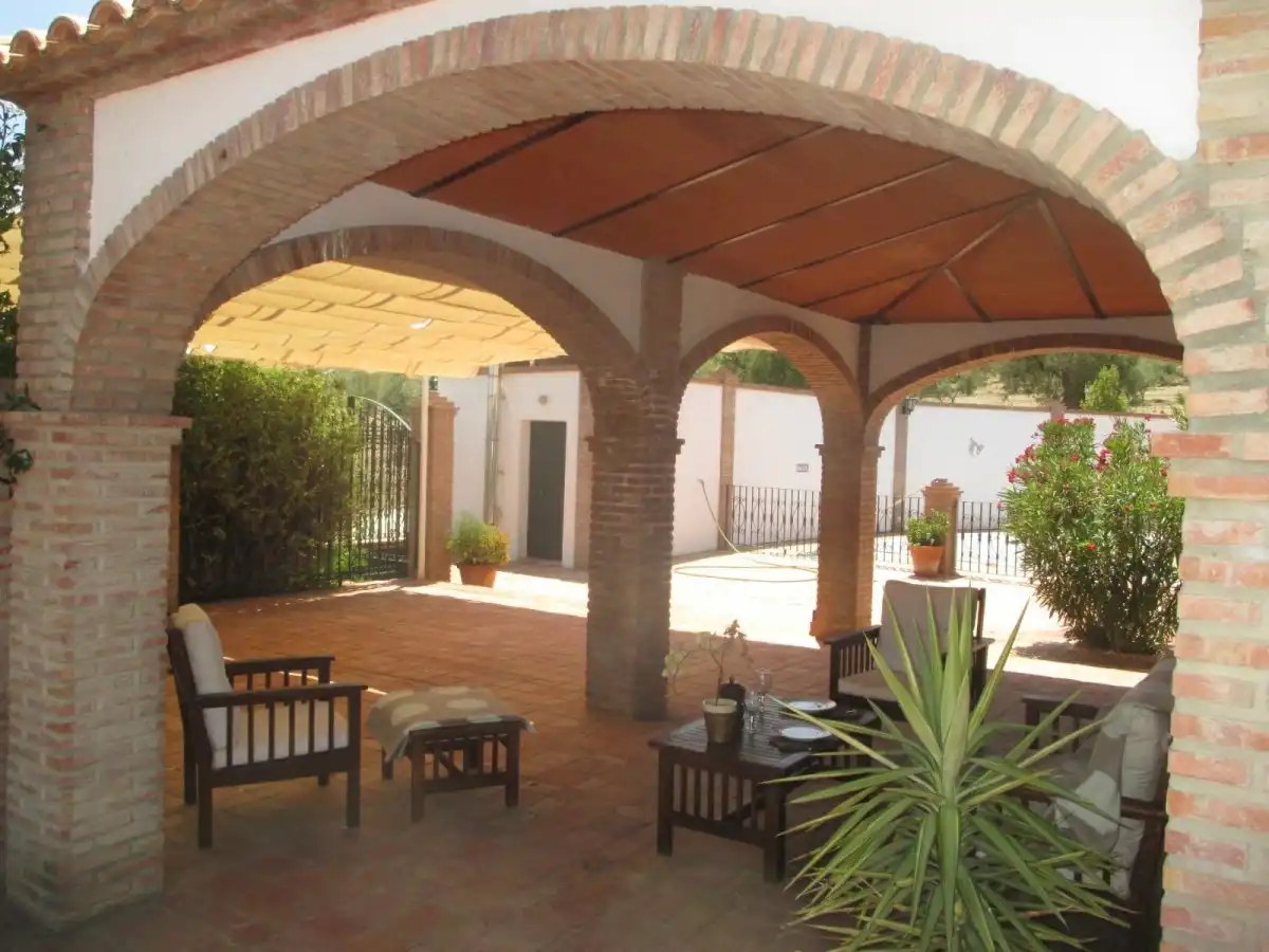 Jardí de Finca rústica en venda en Olvera amb Aire condicionat, Calefacció i Terrassa