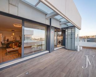 Terrace of Attic for sale in  Madrid Capital  with Air Conditioner, Heating and Parquet flooring