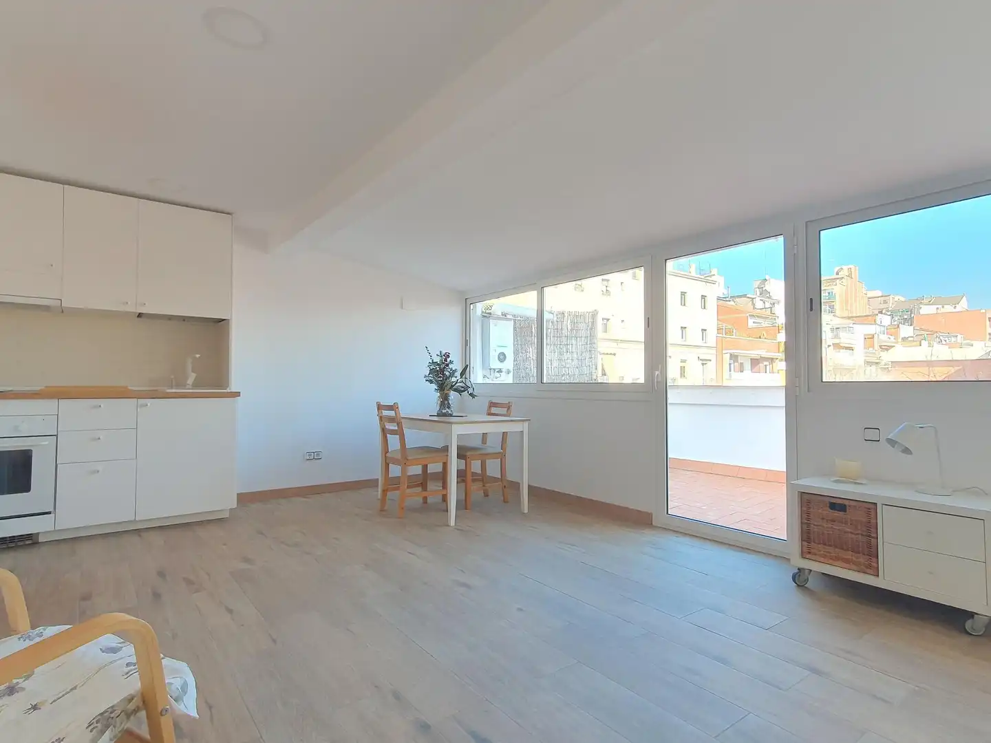 Terrassa de Estudi de lloguer en Barcelona amb Aire condicionat, Calefacció i Terrassa