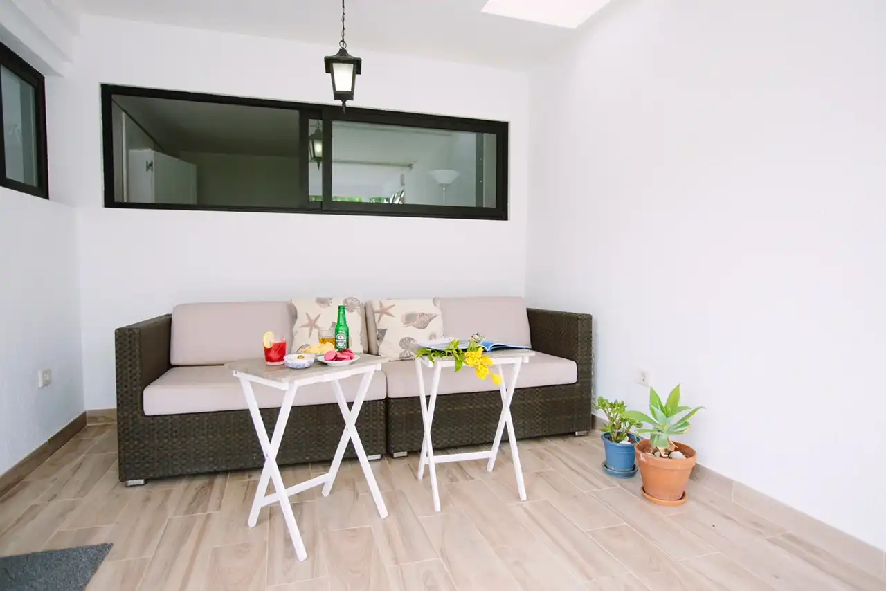 Terraza de Apartamento en venta en San Bartolomé de Tirajana con Aire acondicionado, Jardín privado y Terraza