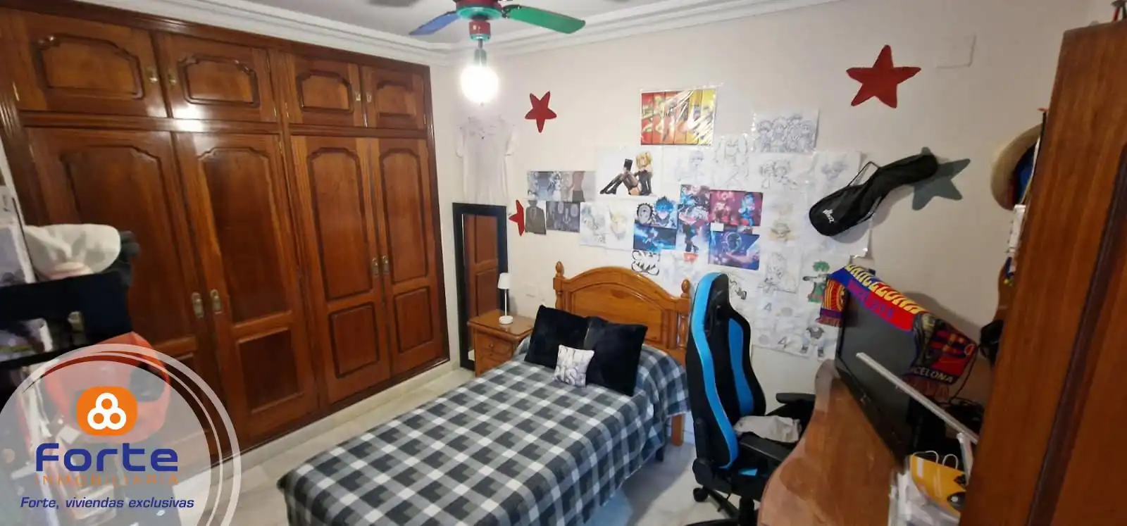 Bedroom of Flat for sale in Córdoba  with Air Conditioner