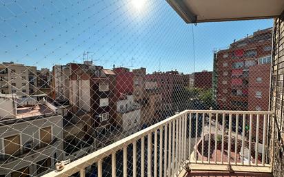 Balcony of Flat for sale in  Barcelona Capital  with Air Conditioner, Heating and Oven