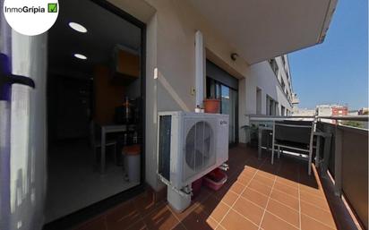 Balcony of Flat for sale in Terrassa  with Air Conditioner, Heating and Parquet flooring