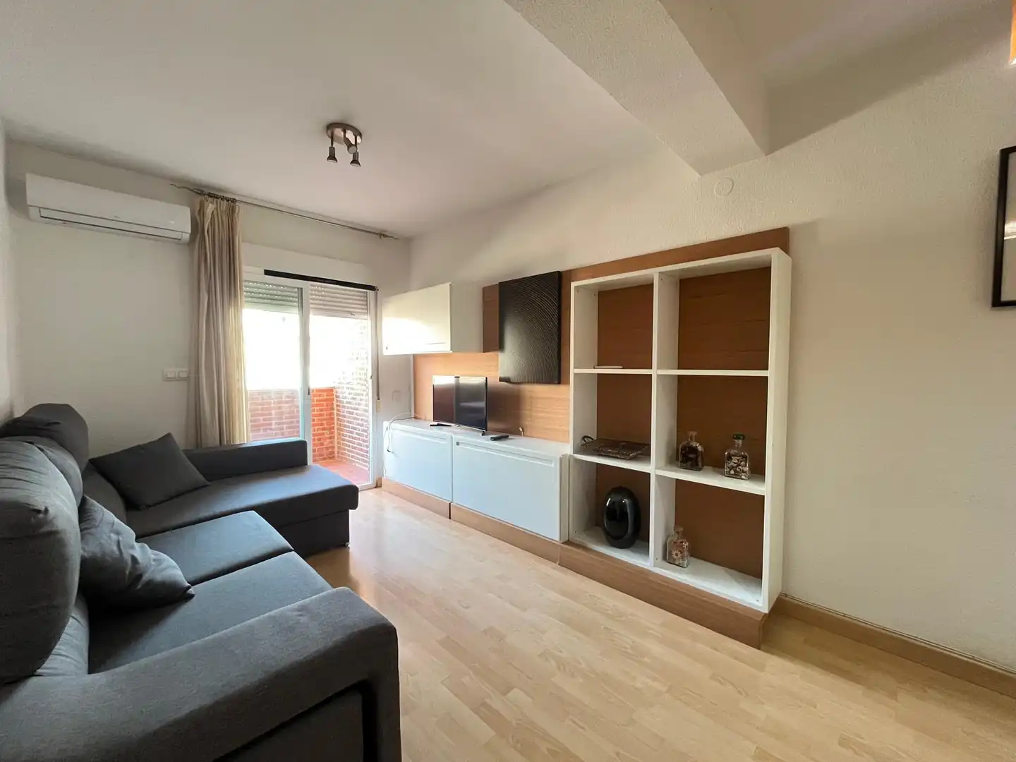 Sala de estar de Piso en venta en Cartagena con Aire acondicionado, Amueblado y Balcón