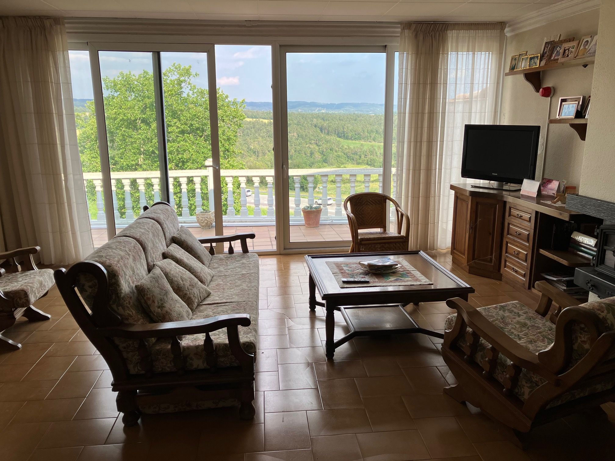 Living room of House or chalet for sale in Olost  with Heating, Terrace and Storage room