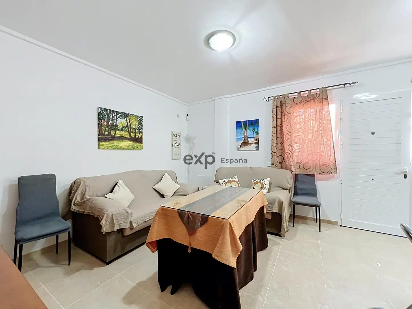 Sala de estar de Piso en venta en Huércal-Overa con Aire acondicionado, Calefacción y Terraza