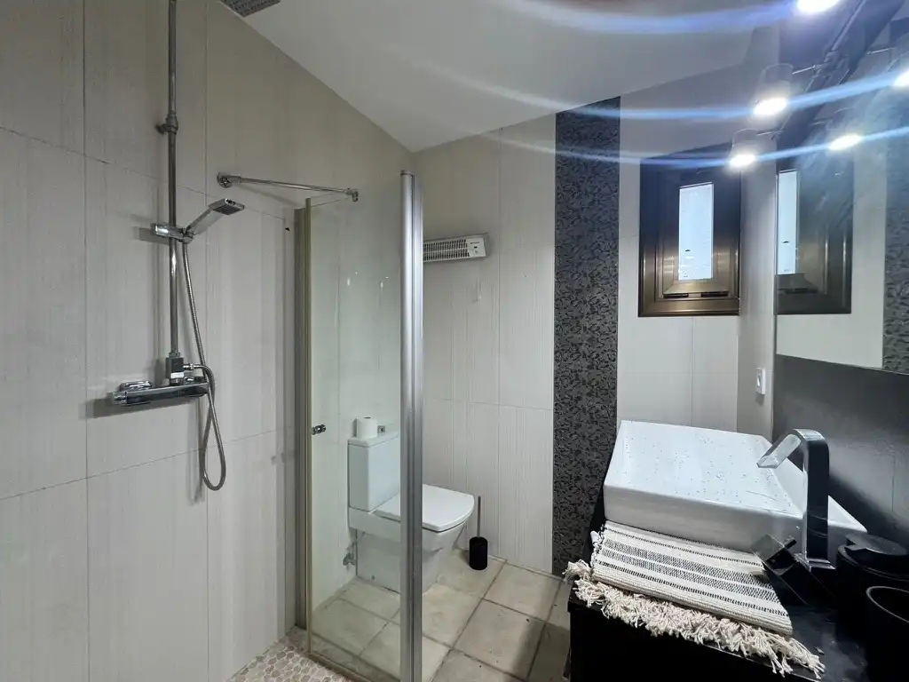 Bathroom of Flat for rent in Moraira  with Air Conditioner, Heating and Private garden