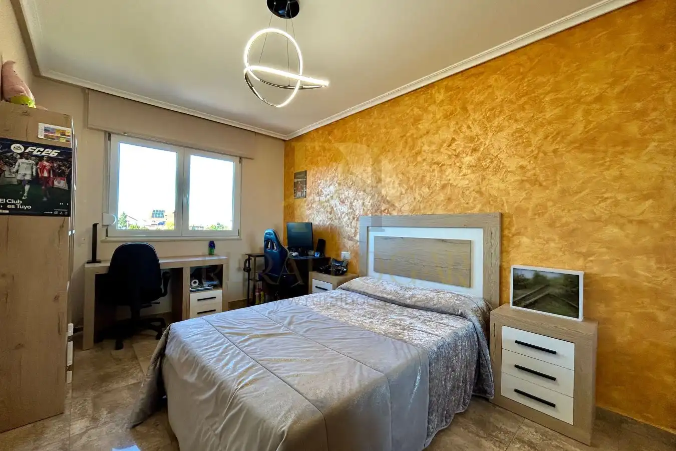 Schlafzimmer von Haus zum Verkauf in Soto de la Vega mit Heizung und Möbliert