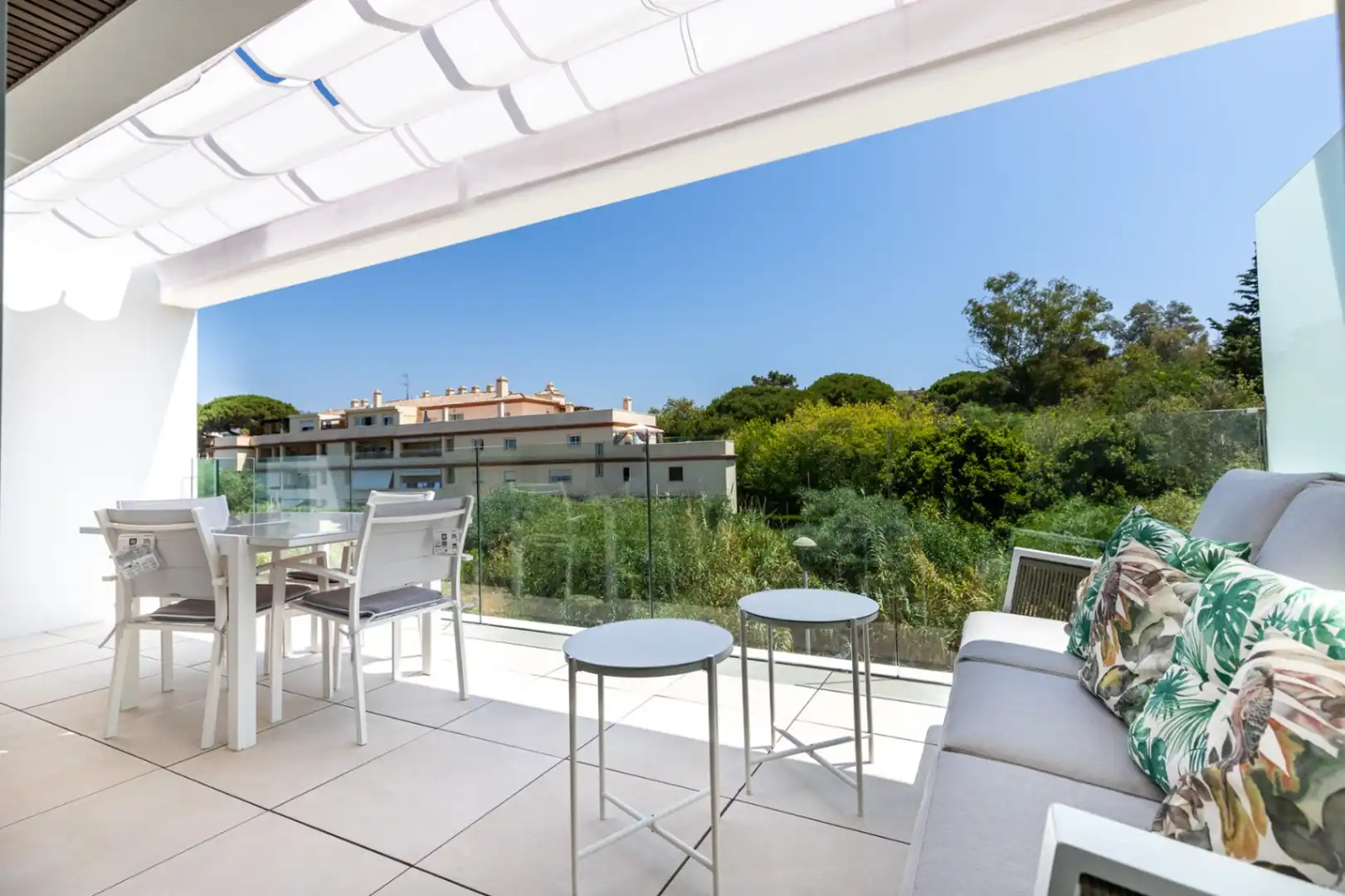 Terrassa de Apartament de lloguer en Marbella amb Aire condicionat, Calefacció i Terrassa
