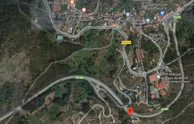 Vista exterior de Casa o xalet en venda en As Neves   amb Calefacció, Jardí privat i Parquet