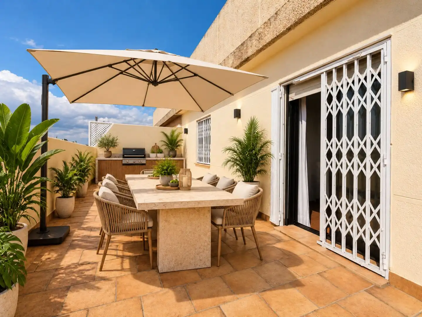 Terrasse von Dachboden zum Verkauf in Alaquàs, Valencia