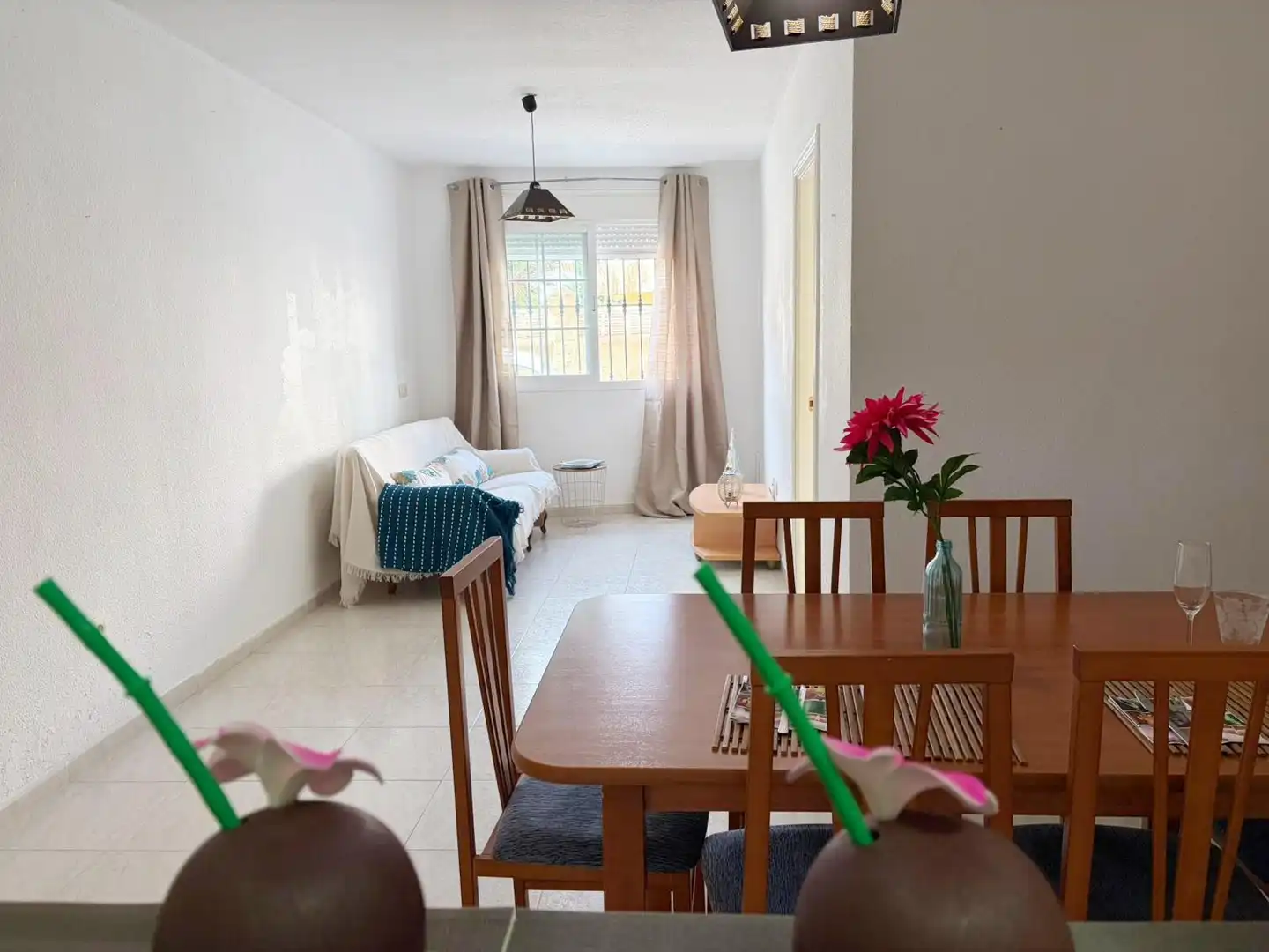 Dining room of Ground floor for sale in Roquetas de Mar  with Furnished