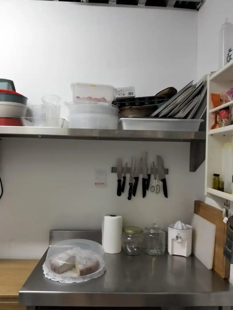 Cocina de Local de alquiler en Centelles con Amueblado