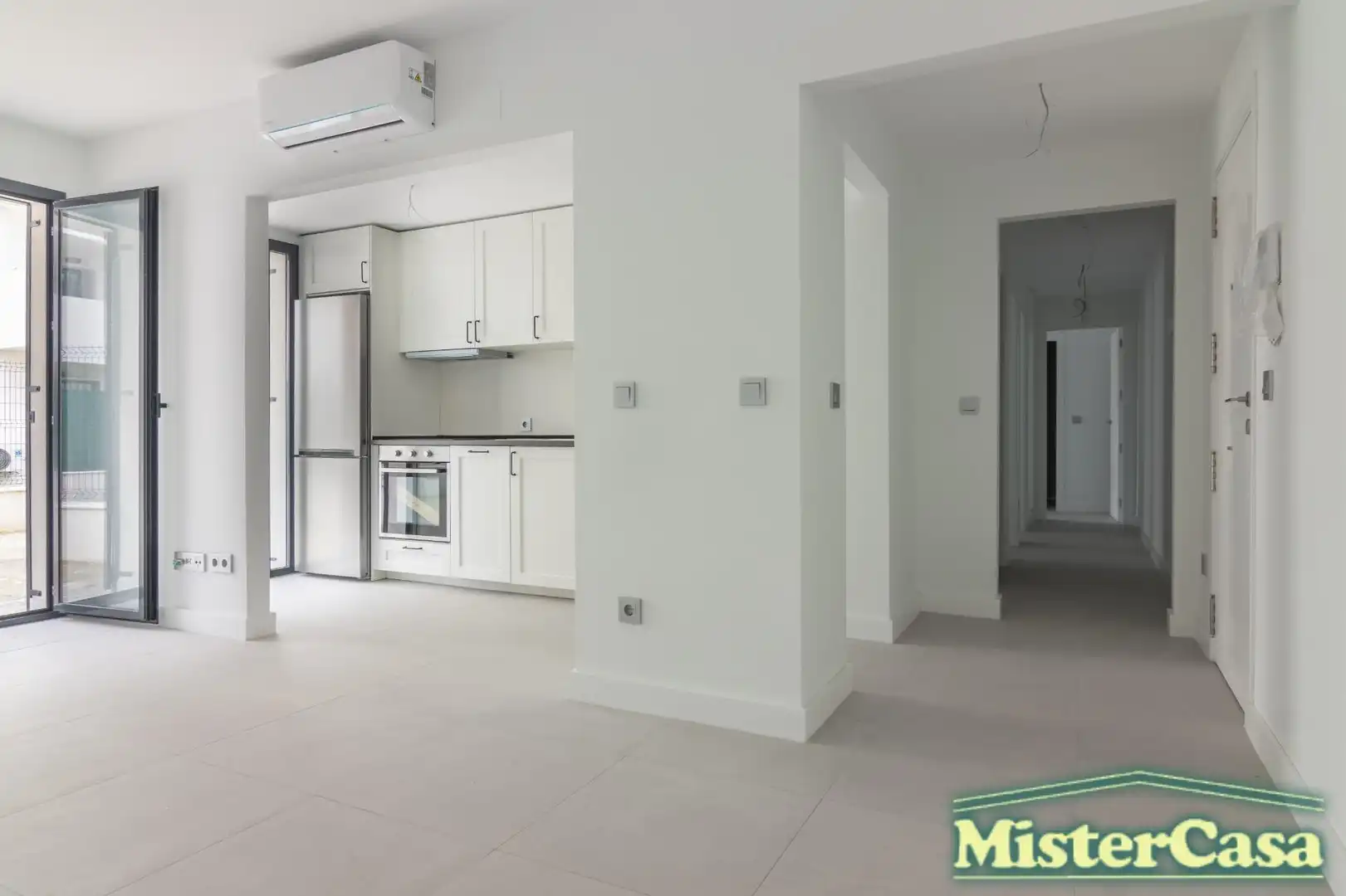 Küche von Wohnung zum Verkauf in Jerez de la Frontera mit Klimaanlage, Privatgarten und Terrasse
