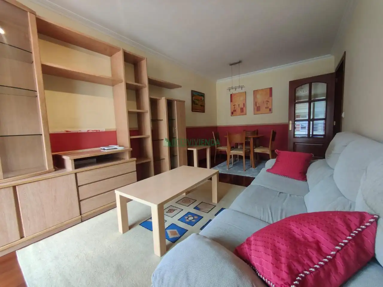 Sala de estar de Piso en venta en Vigo  con Calefacción, Parquet y Trastero
