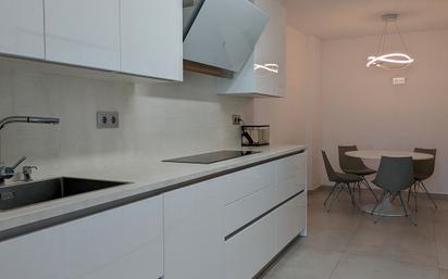 Kitchen of Attic for sale in  Lleida Capital  with Air Conditioner, Terrace and Balcony