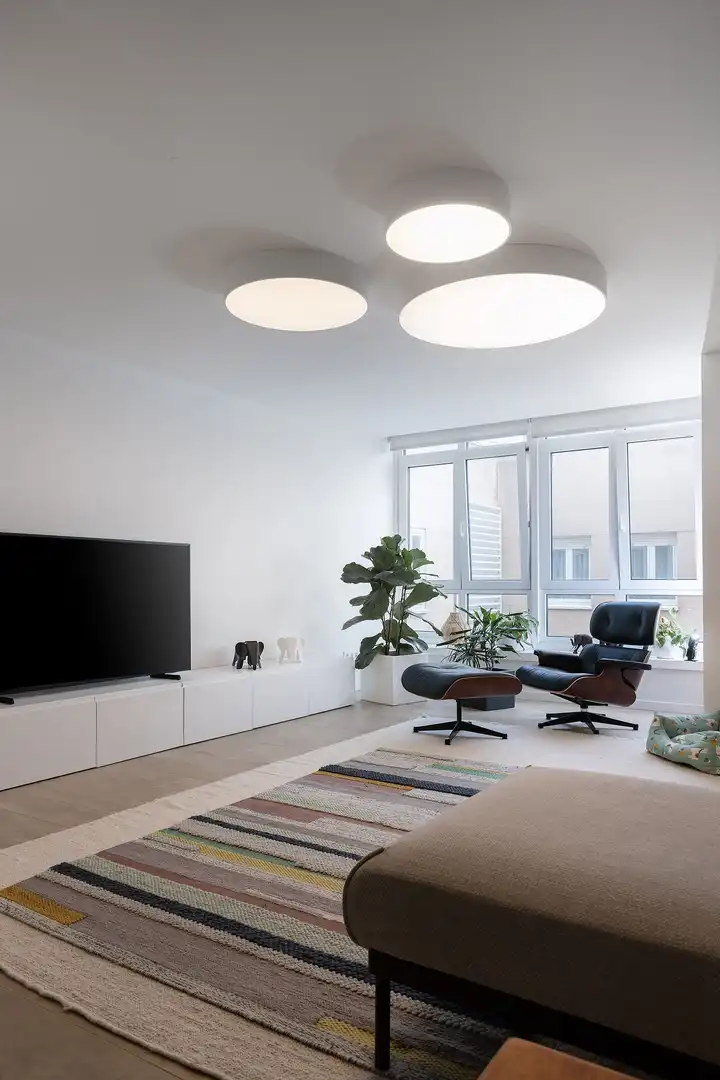 Sala d'estar de Pis en venda en A Coruña Capital  amb Calefacció, Parquet i Terrassa