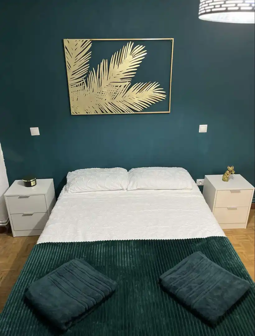 Bedroom of Flat for share in  Madrid Capital  with Air Conditioner, Heating and Terrace