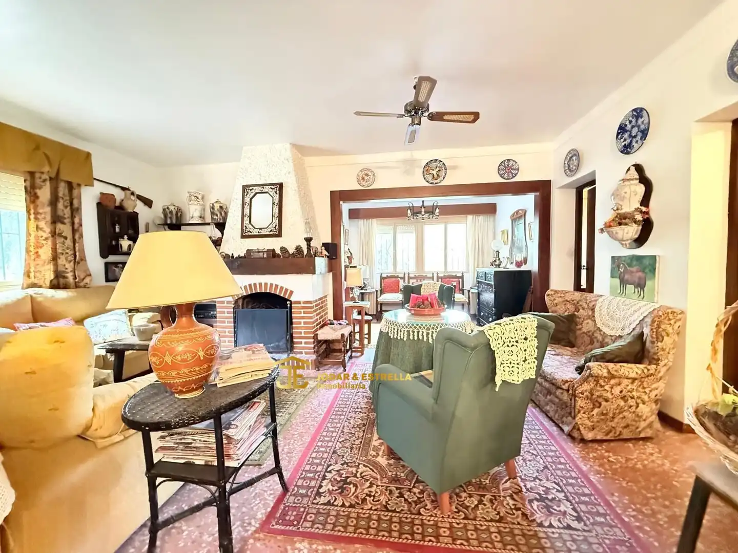 Sala de estar de Casa o chalet en venta en Lorca con Terraza, Trastero y Amueblado