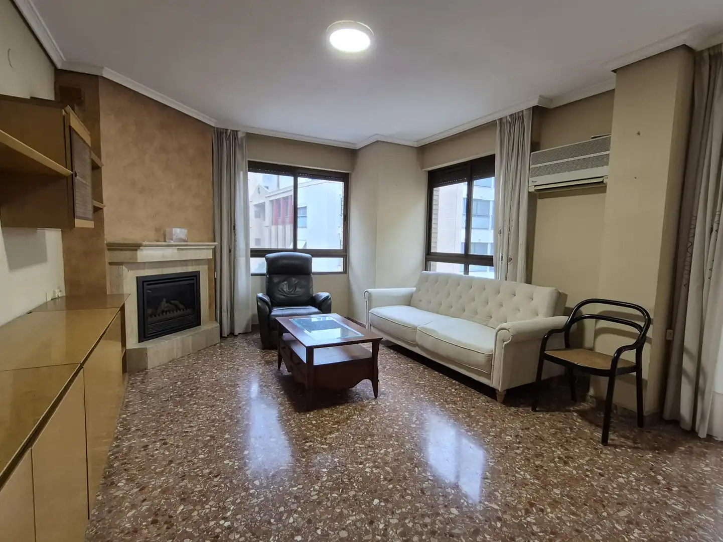 Wohnzimmer von Wohnung zur Miete in Vila-real mit Balkon