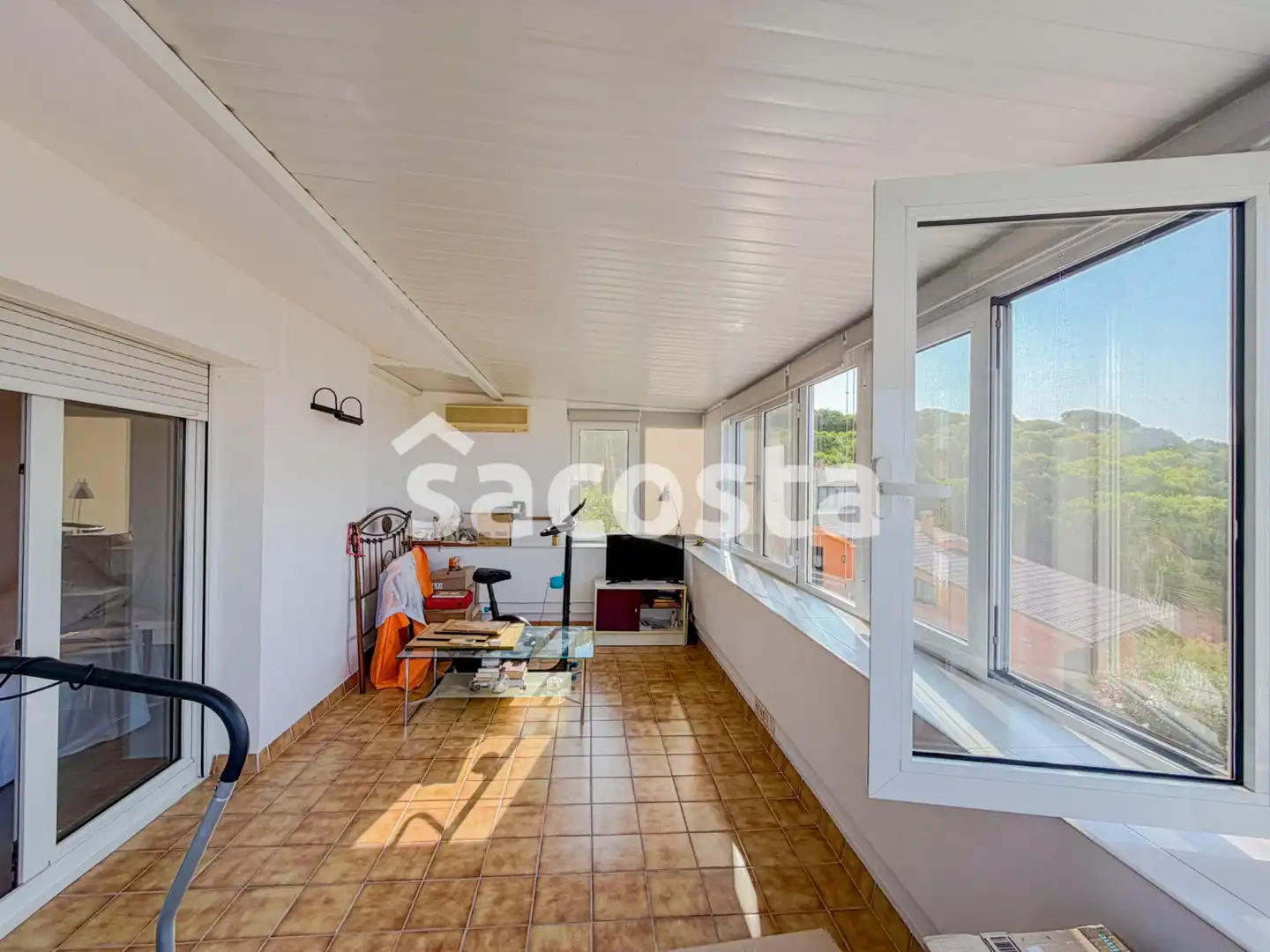 Terrasse von Haus oder Chalet zum Verkauf in Lloret de Mar mit Klimaanlage, Heizung und Terrasse