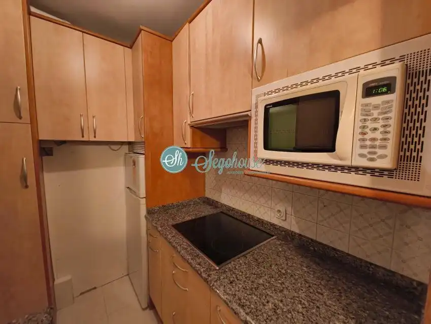 Kitchen of Flat for sale in Segovia  with Heating, Terrace and Furnished