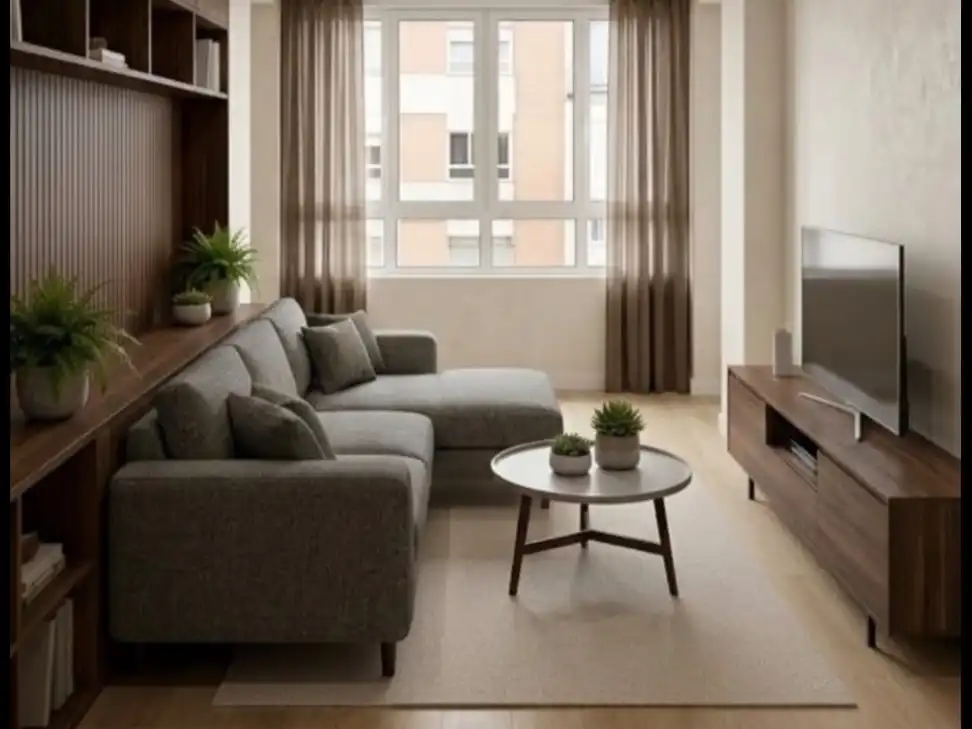 Sala de estar de Piso en venta en  Sevilla Capital con Aire acondicionado