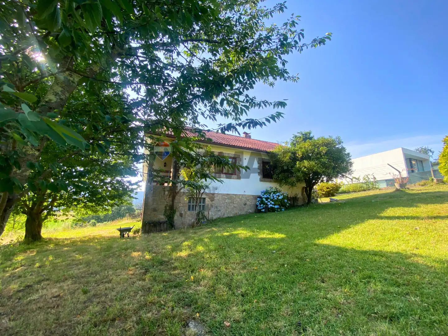 Jardín de Casa o chalet en venta en Ames con Calefacción, Jardín privado y Terraza