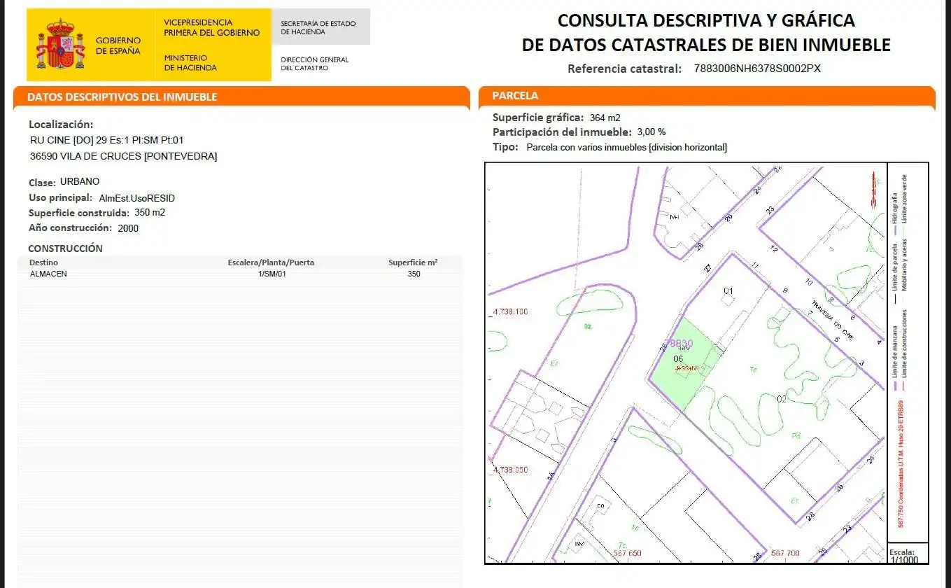 Commercial properties for sale in CINE (DO), 29, Vila de Cruces