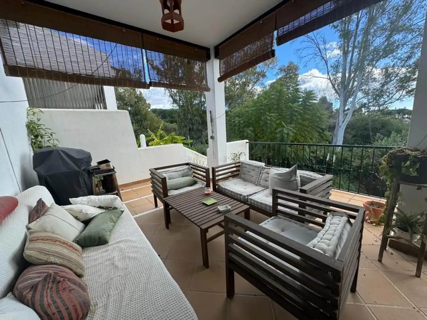 Terrassa de Casa o xalet de lloguer en Benahavís amb Aire condicionat, Terrassa i Moblat