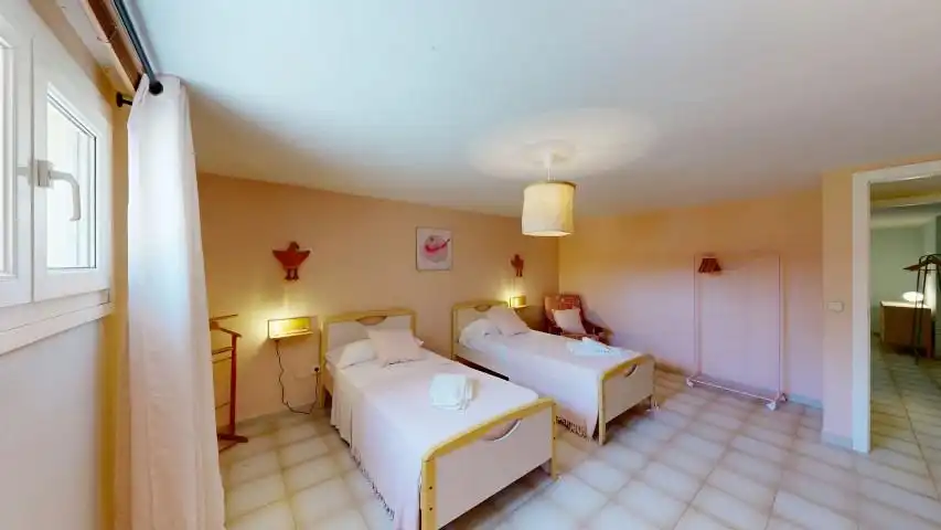 Dormitori de Casa o xalet en venda en L'Ametlla de Mar  amb Aire condicionat, Jardí privat i Terrassa