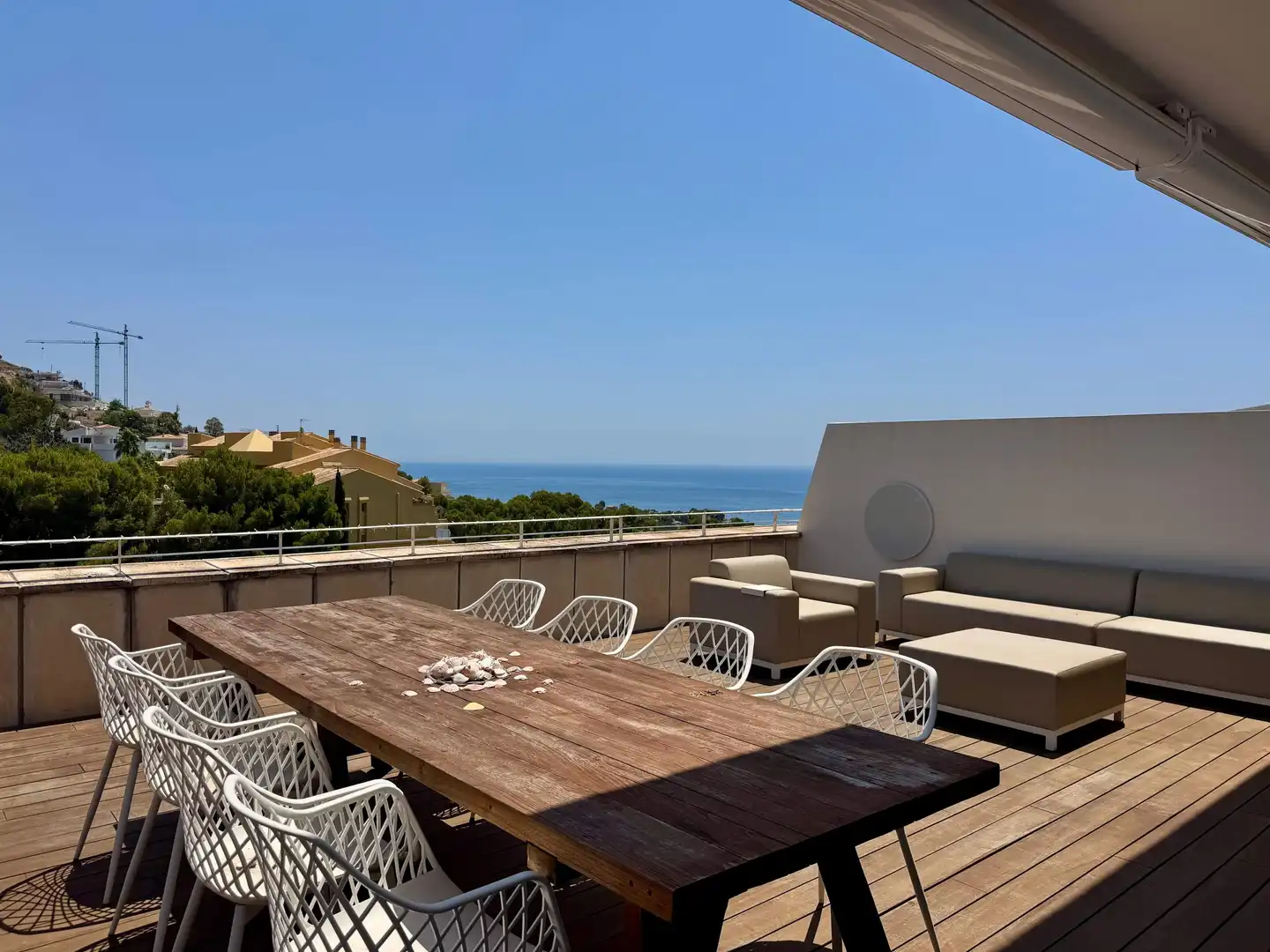 Terraza de Apartamento en venta en Altea con Amueblado y Piscina comunitaria