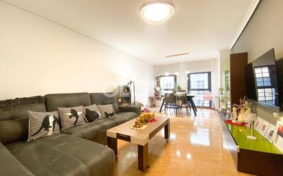 Living room of Flat for sale in Ibi  with Heating, Parquet flooring and Terrace