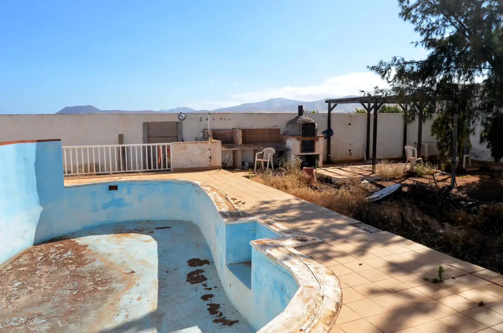 Piscina de Casa o xalet en venda en Antigua amb Jardí privat, Terrassa i Traster