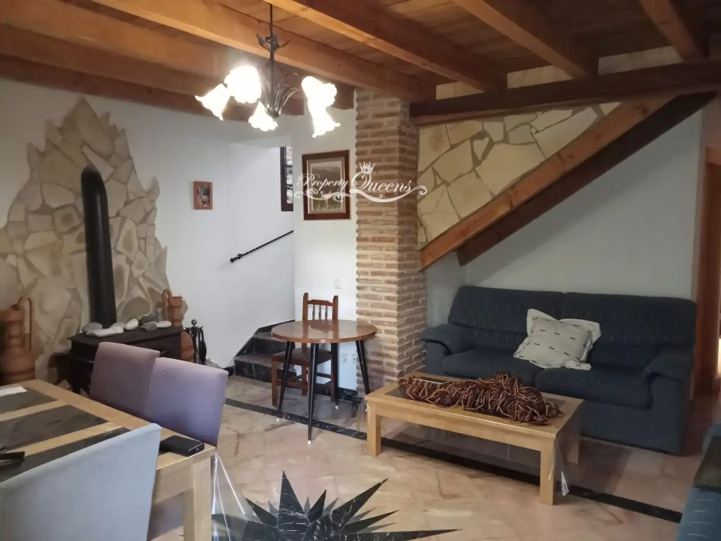 Sala d'estar de Casa o xalet en venda en Pujerra, Málaga