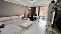 Living room of Flat for sale in Santa Coloma de Gramenet  with Air Conditioner, Parquet flooring and Terrace