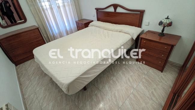 Bedroom of Flat for sale in  Madrid Capital  with Terrace and Furnished
