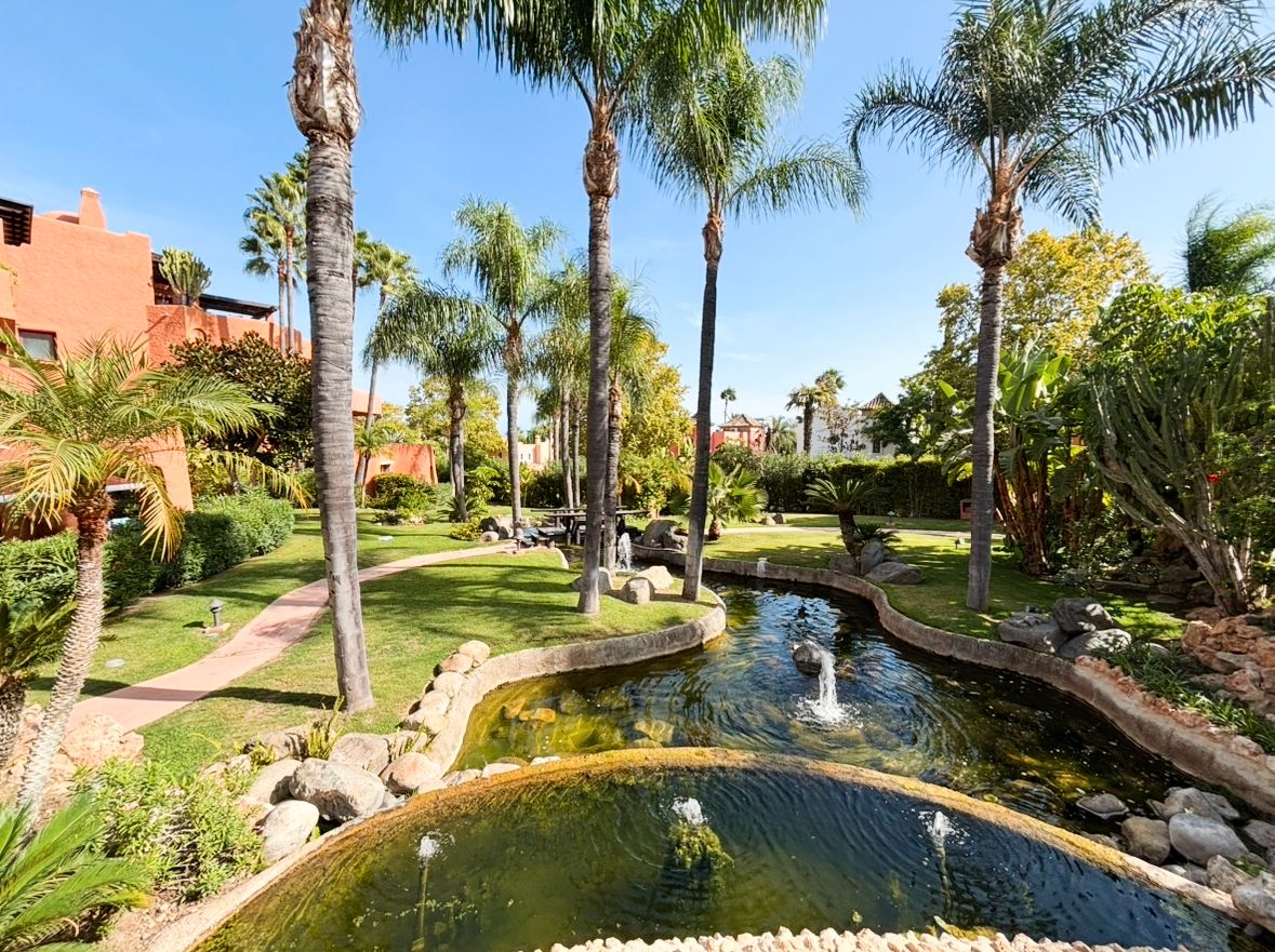 Garden of Attic to rent in Marbella  with Heating, Terrace and Balcony