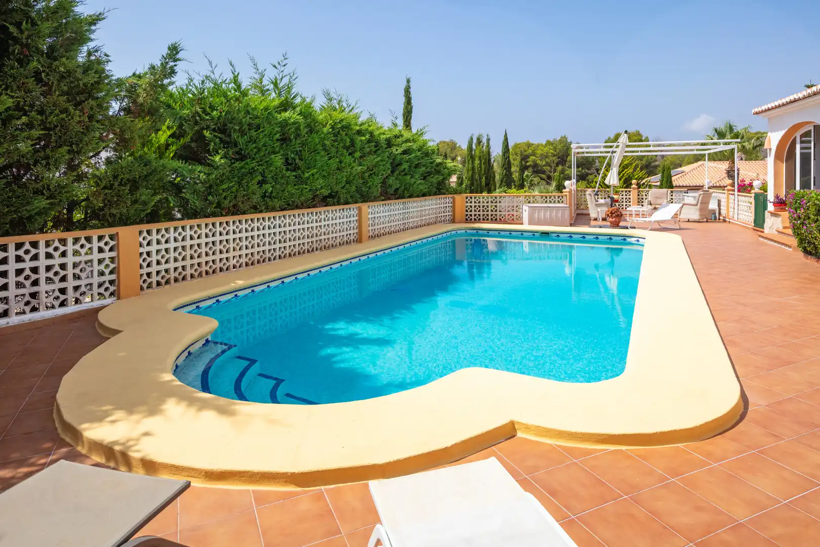 Piscina de Casa o xalet en venda en Jávea / Xàbia amb Aire condicionat, Calefacció i Jardí privat