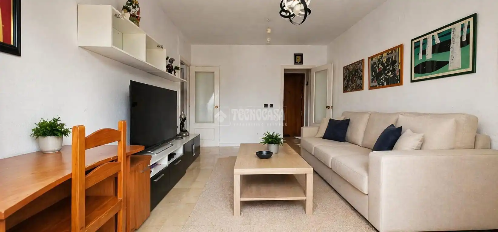 Living room of Flat for sale in Sevilla  with Air Conditioner and Terrace