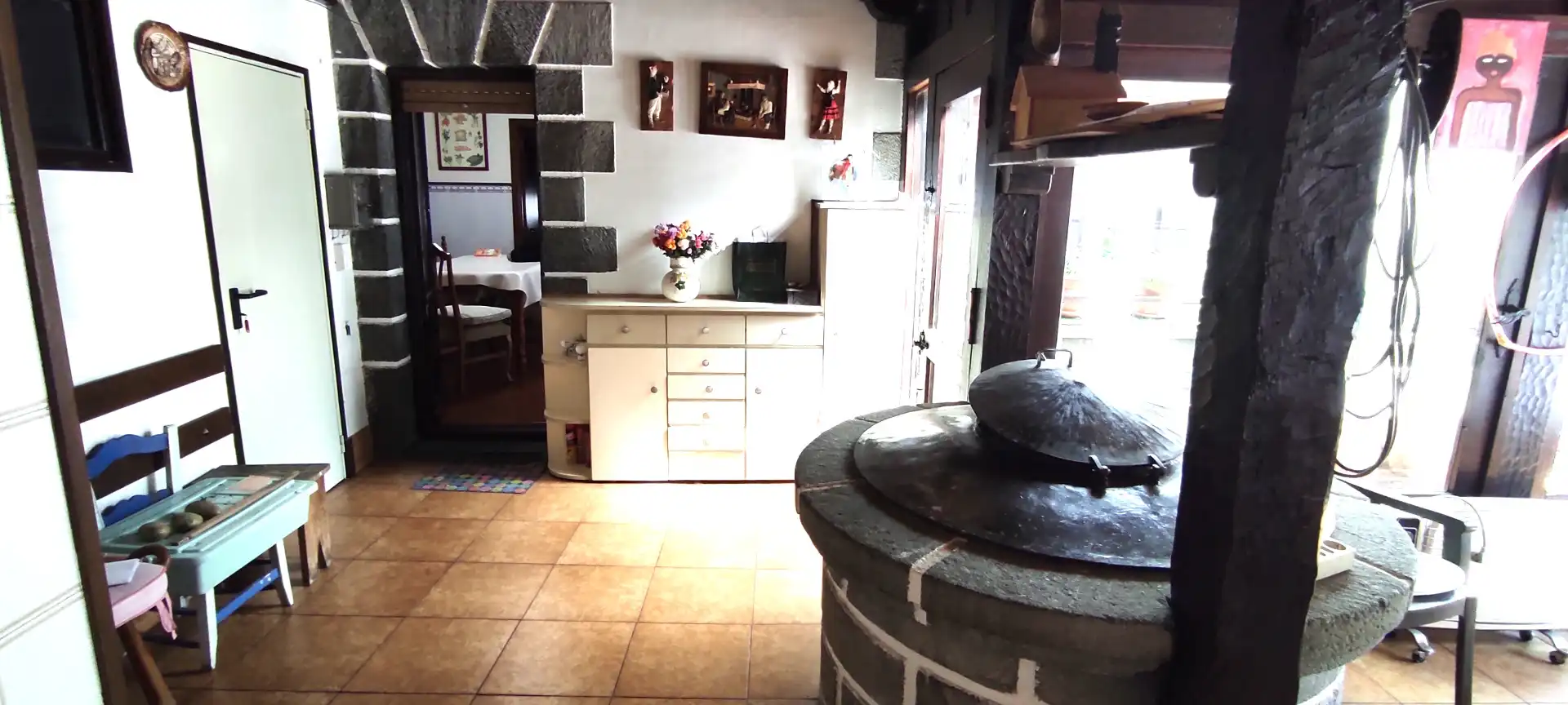 Kitchen of Houses for sale in Valle de Trápaga-Trapagaran  with Heating, Terrace and Storage room
